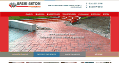 Desktop Screenshot of baskibeton.com